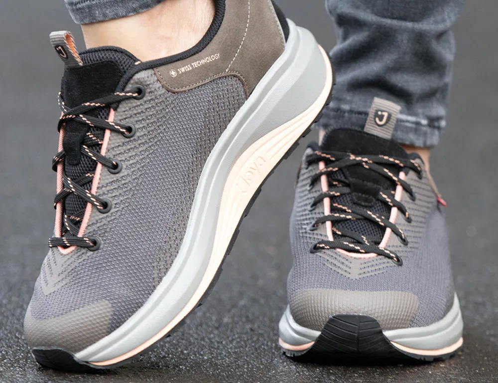 Womens Wave Wide-Fit Maui Brown Trainers