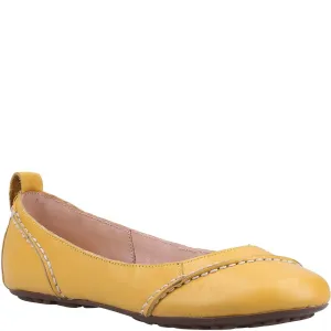 Yellow Janessa Ballerinas